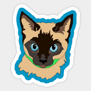 Siamese Cat Sticker